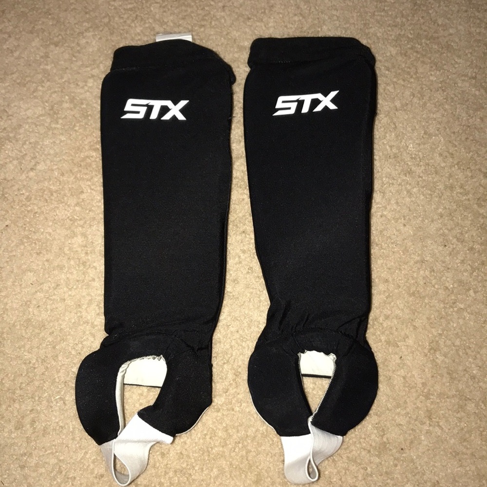 STX reversible field hockey shin guards